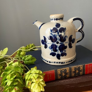 Antique Salt Glazed Small Teapot