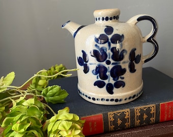 Antique Salt Glazed Small Teapot