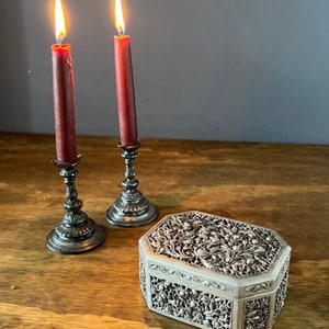 Stunning Antique Continental Silver Box