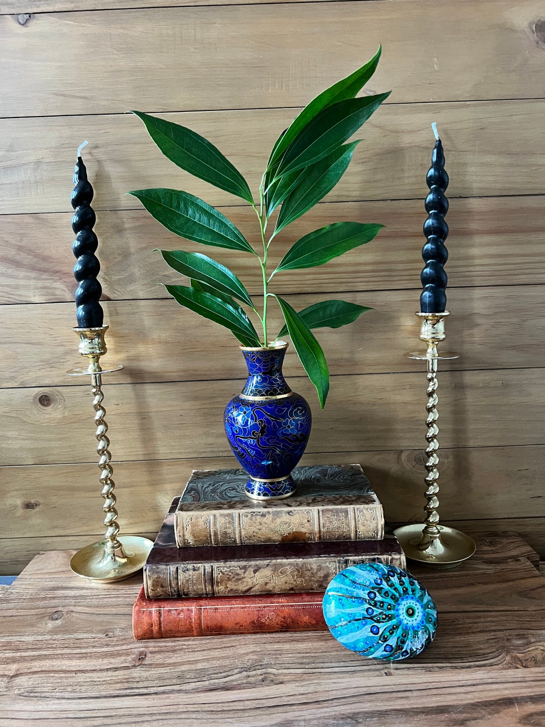 Pair of Baldwin Brass Candle Holders Etsy