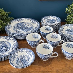Johnson Brothers Coaching Scenes Dinnerware - Etsy