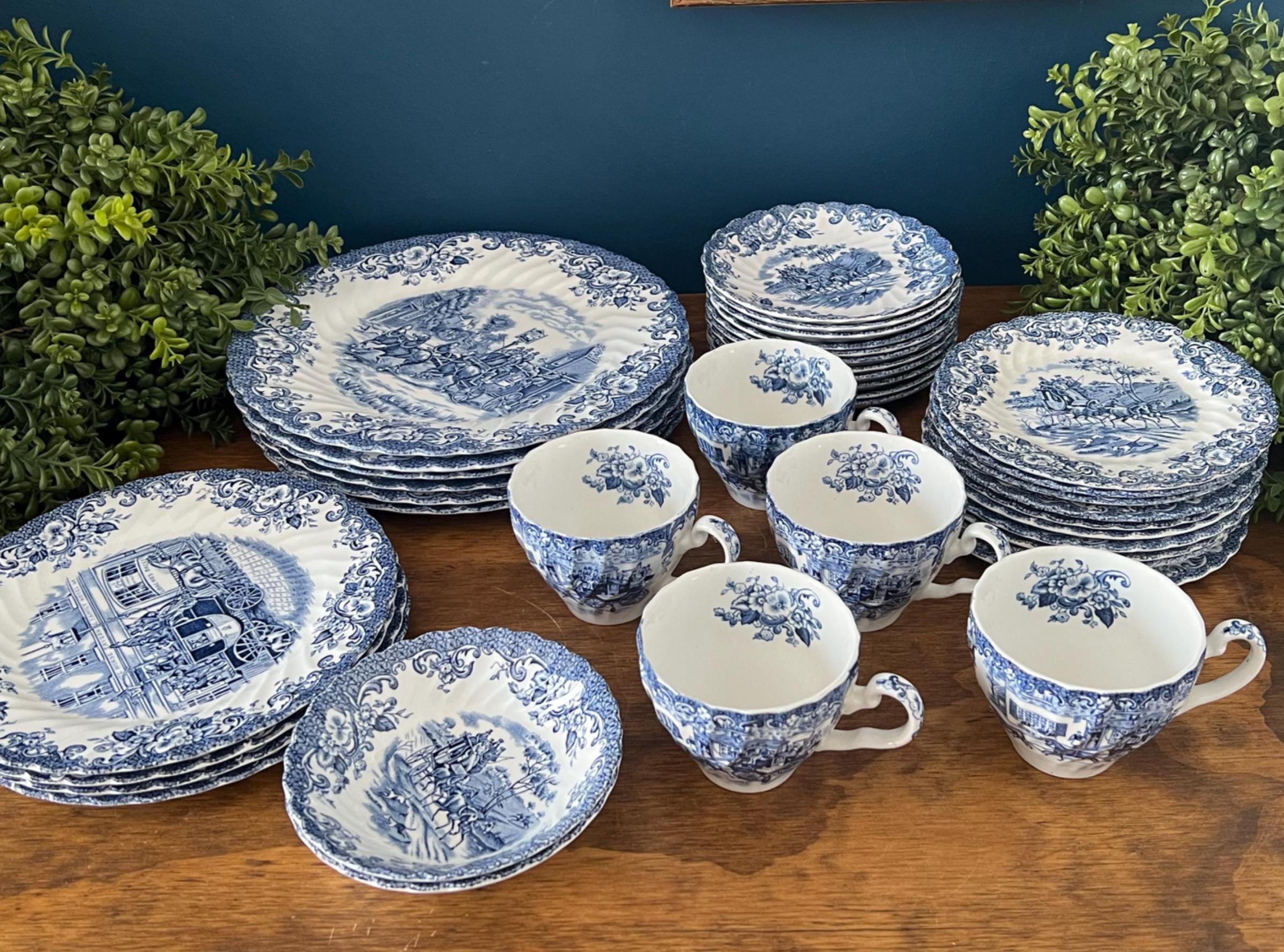 Johnson Brothers Coaching Scenes Dinnerware - Etsy