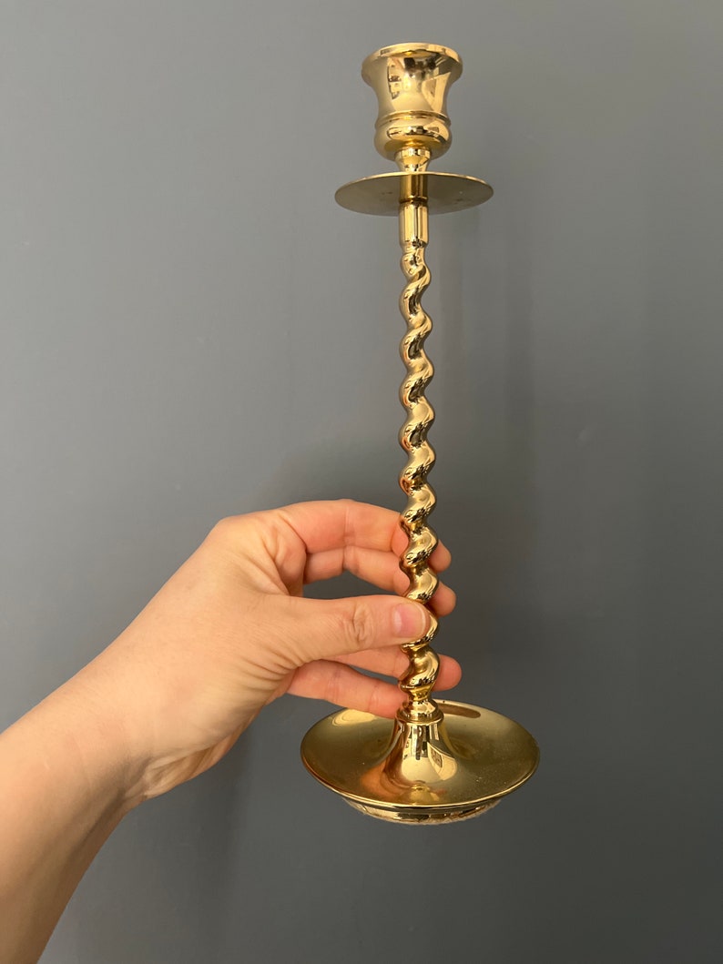 Pair of Baldwin Brass Candle Holders Etsy