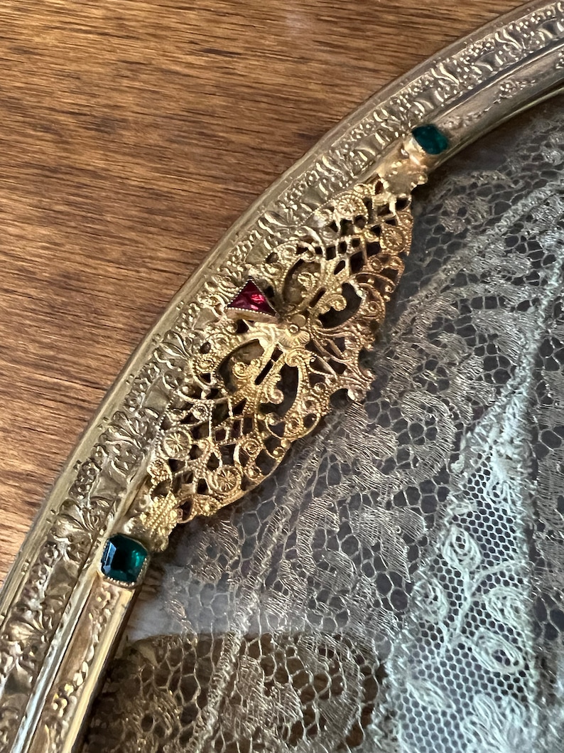 10 Yard Silver & Gold Glass Rhinestone DIY Close Chain Clear Trim Sewing Craft E - Foto 9