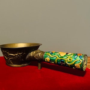 Vintage Chinese Silk Iron