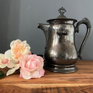 Victorian Silver Plated Pitcher