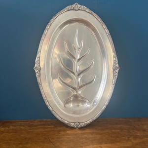 Stunning Antique Silver Plated Tray