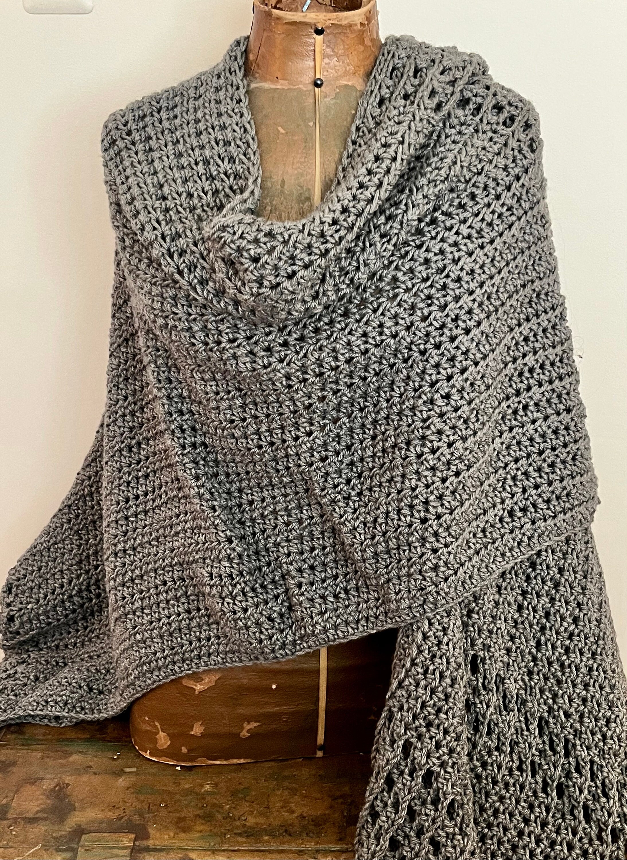 Maglia Uncinetto Tutorial Scialle Con Forcella Crochet Shawl