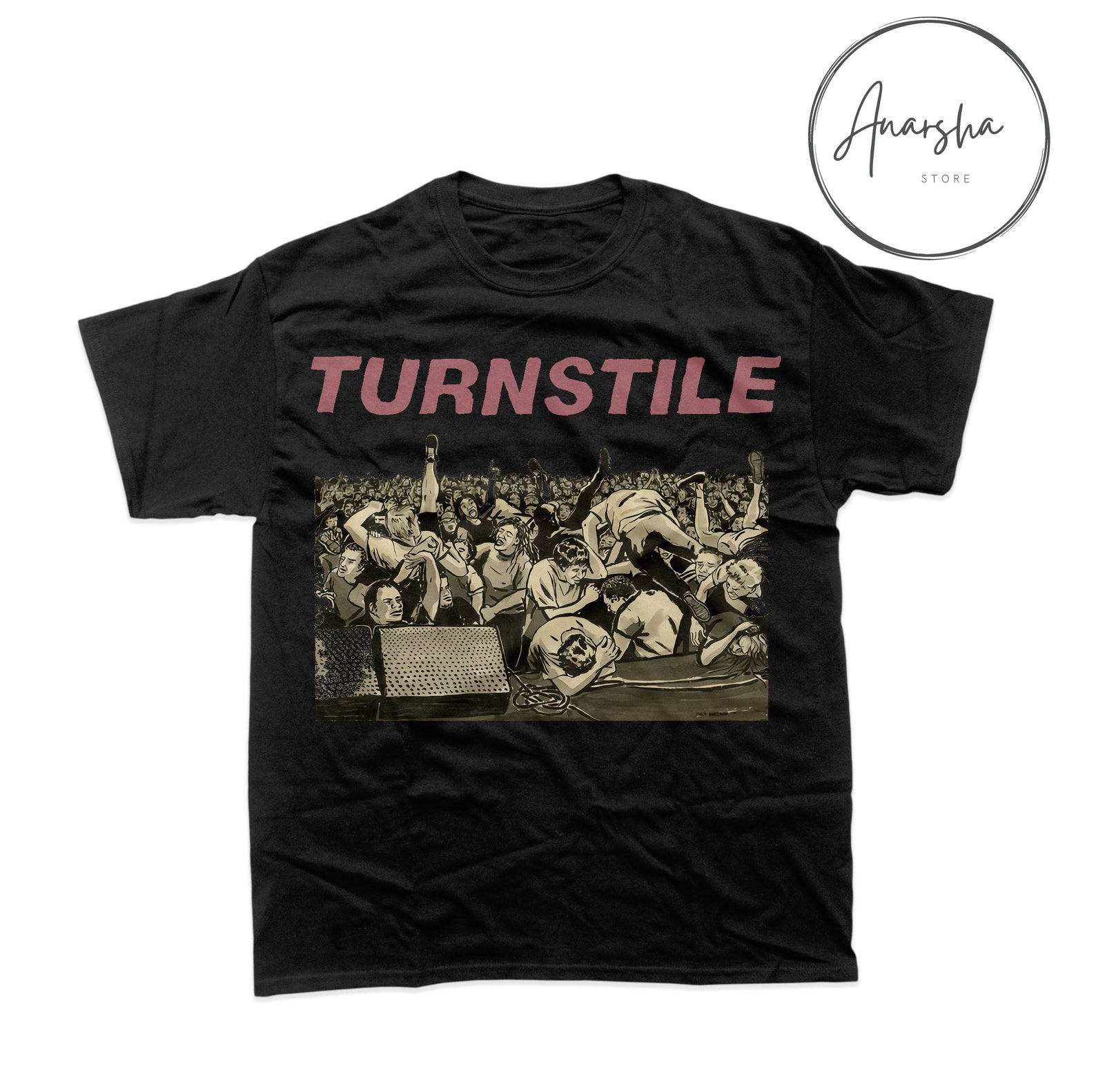 Turnstile Tshirt Turnstile Tee Turnstile Merchandise Etsy