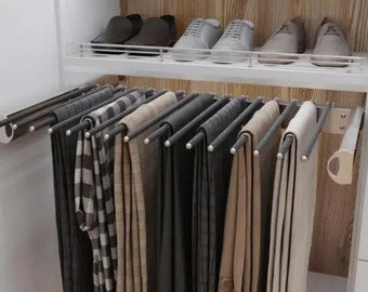 Wide Pants Rack Etsy