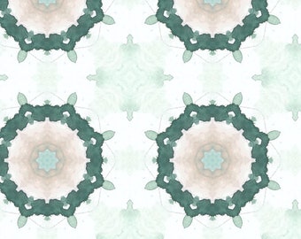 Organic and Sustainable Green Eucalyptus Cotton Fabric By the Meter