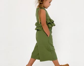 Girls' Top & Pants Sewing Pattern 7-14Y: Beginner-Friendly (PDF Download)