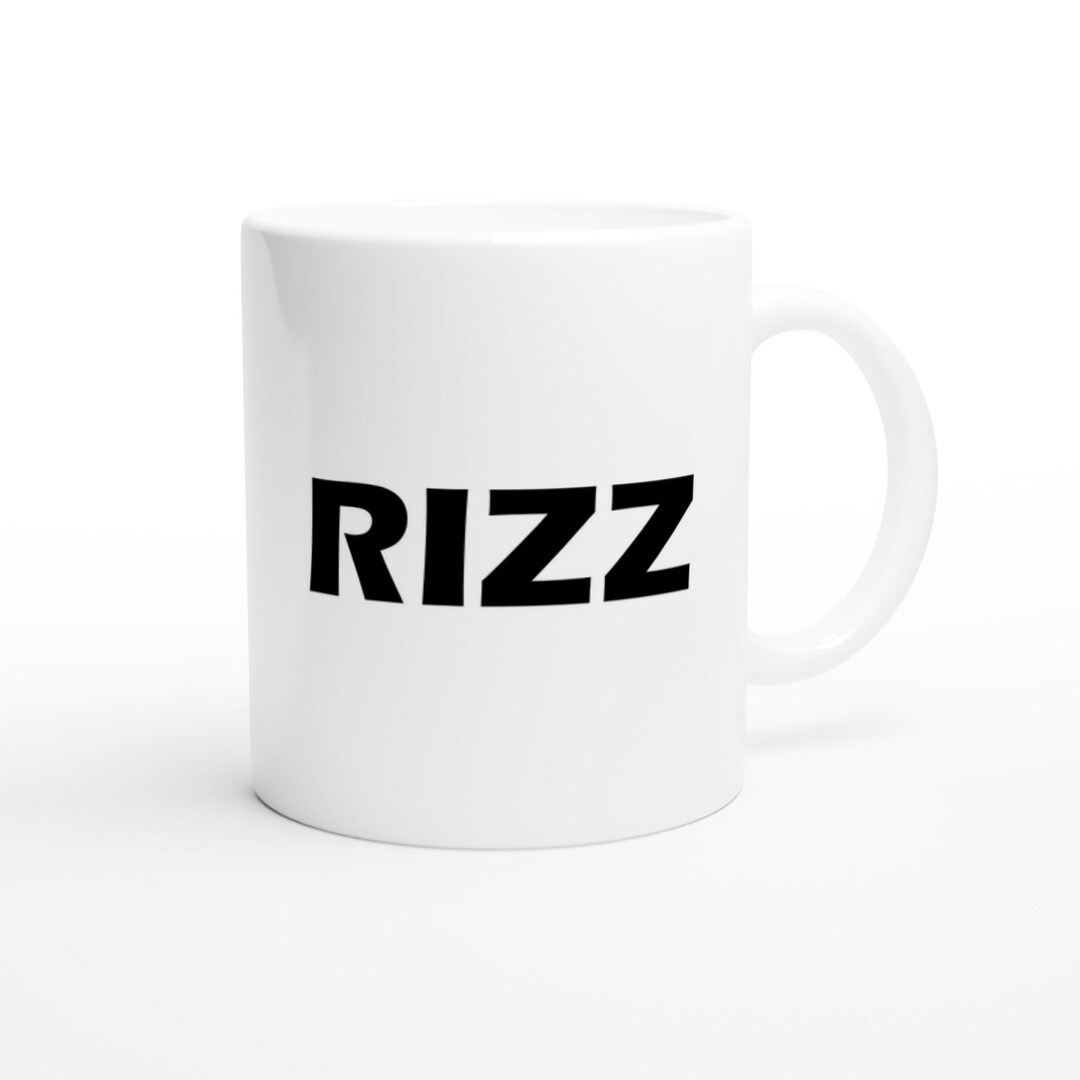 Cup Rizz Funny Rizz Meme Mug for Coworkers – Office Coffee Cup – White Elephant ...