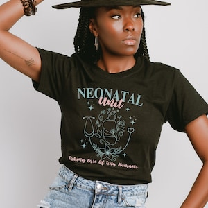 NICU T-shirt, Neonatal Nurse Shirt, Minimalist Neonatal T-shirt, Neonatal Nurse shirt, Nicu Nurse shirt,  NICU group shirts, Mom Baby RN