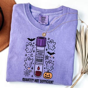 Halloween Lab Tech Shirt, Phlebotomy Shirt Spooky Lab Tech Shirt