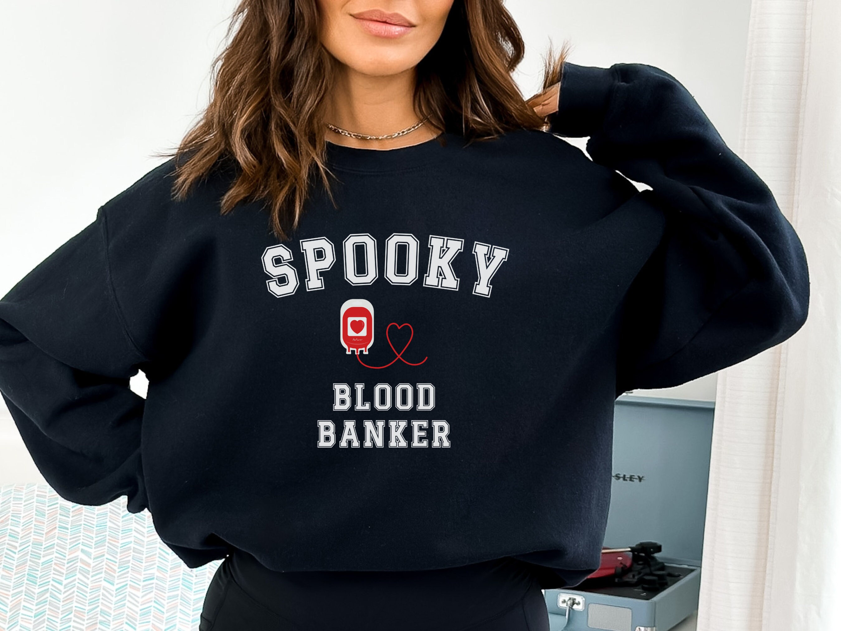 Blood sweater sale