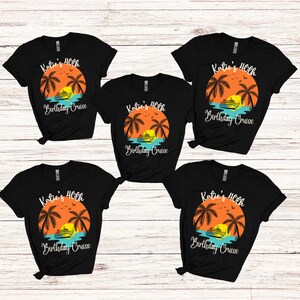 Birthday cruise shirts Custom birthday shirts, matching cruise birthday shirts, birthday crew shirts Cruise Party shirts, Birthday Crew tees