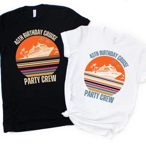Birthday cruise shirts Custom birthday shirts, matching cruise birthday shirts, birthday crew shirts Cruise Party shirts, Birthday Crew tees