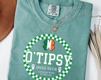 St Patricks Day Shirt, Clover shirt, Shamrock Shirt,  St Paddys shirt, Drink shirt St Patricks day tee, Funny St patricks shirt, Otipsy