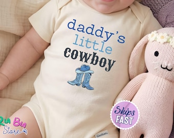 Body de bebé vaquero para papá® body vaquero para el día del padre conjunto vaquero para papá botas vaqueras body pequeño vaquero