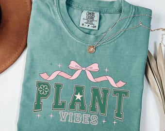 Plants shirt,Plant Shirt, Plant Vibes shirt, Plant Lover Gift, Gardening Mom Shirt, Plant Lady Tee, Plant aesthetic shirt, Plant life shirt