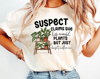 Plants shirt, Gardening shirt, Never enough plants t-shirt, Garden lover gift, Crazy plant person gift, Plant lover gift, Funny plant shirt