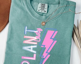Plant shirt, Plant Lady shirt, Plant shirt, Custom plant shirt, Colorful plant shirt, Mothers day plant tee, Plant mom tee, Plant mama shirt
