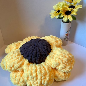 Almohada de girasol