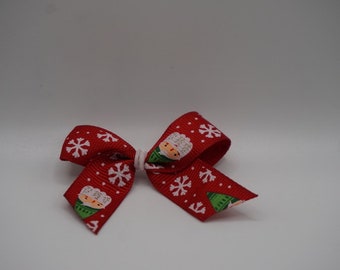 X-Small Christmas Dog Bow