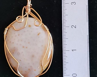 Fossil Coral pendent