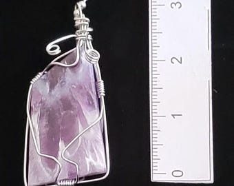 Amethyst ceiling fan pull