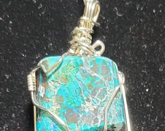 Tirador de ventilador de techo de crisocola