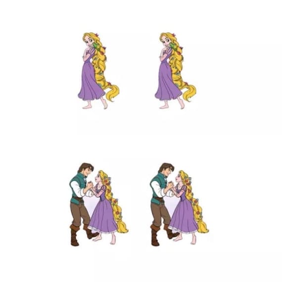 Buy Tangled Character Stud Earring Set Disney Princess Movie