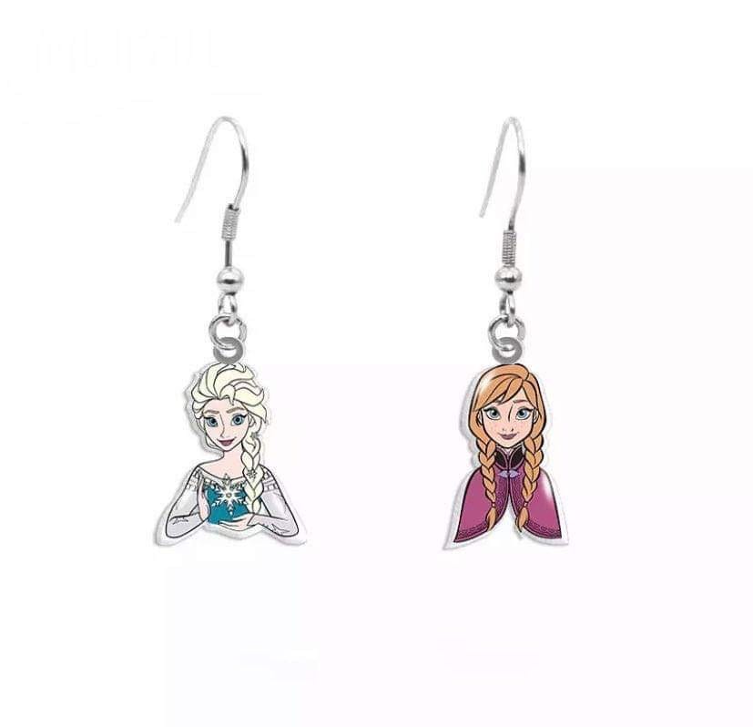 Elsa and anna best sale earrings