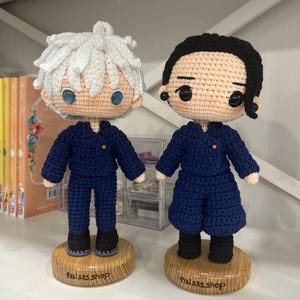 Jujutsu Kaisen, Satoru Gojo, Crochet Doll, Amigurumi, Manga, Anime ...