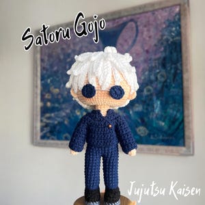 Jujutsu Kaisen, Satoru Gojo, Crochet Doll, Amigurumi, Manga, Anime ...