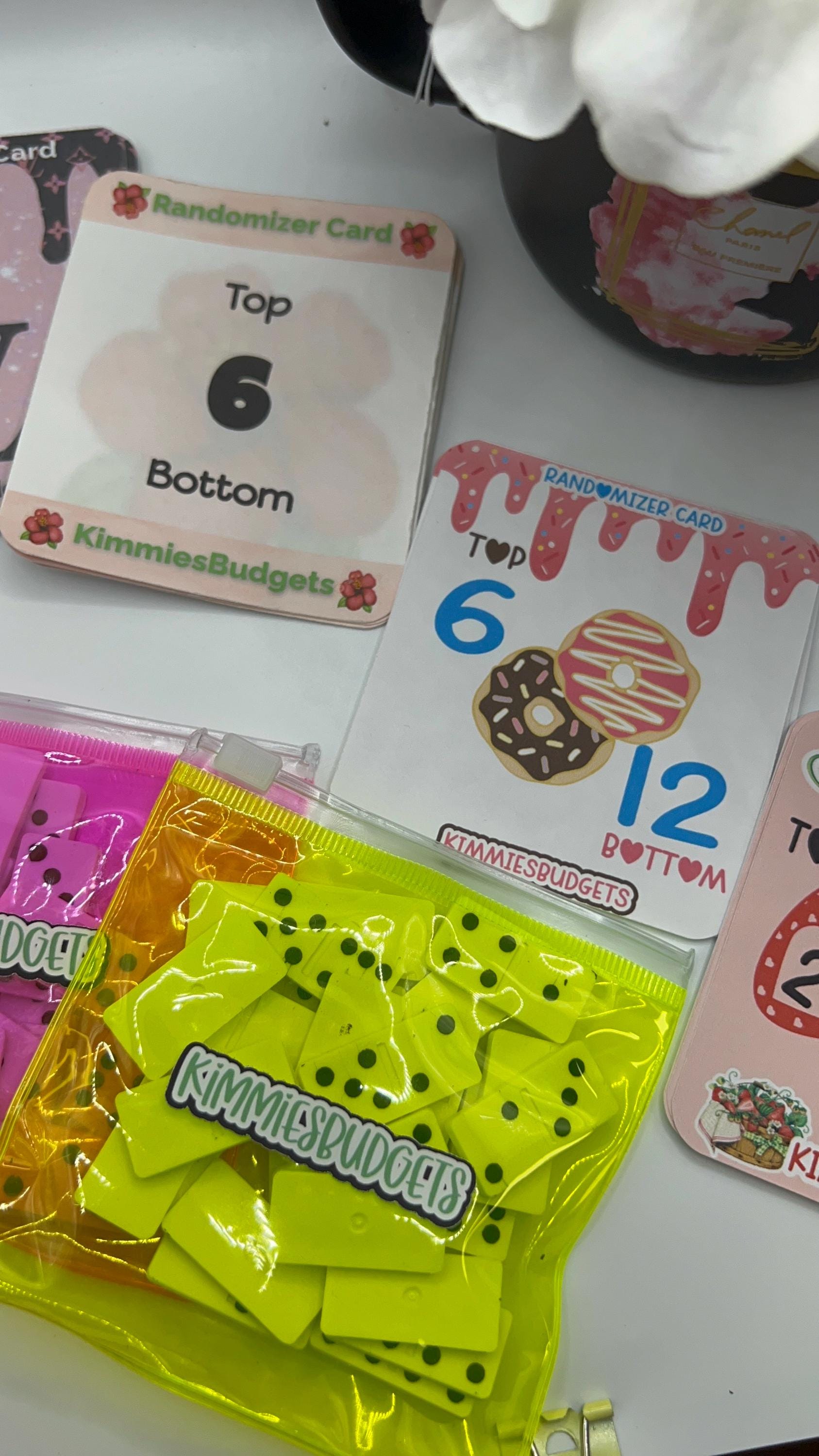 NEW Domino Randomizer Game | Randomizer Challenges | Cash Stuffing ...