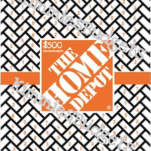 Home Depot-besparingsuitdaging | Verbetering van het huis Winkelen besparen Uitdaging | Groothandelkortingen | Volledige grootte | A5 | Directe digitale download