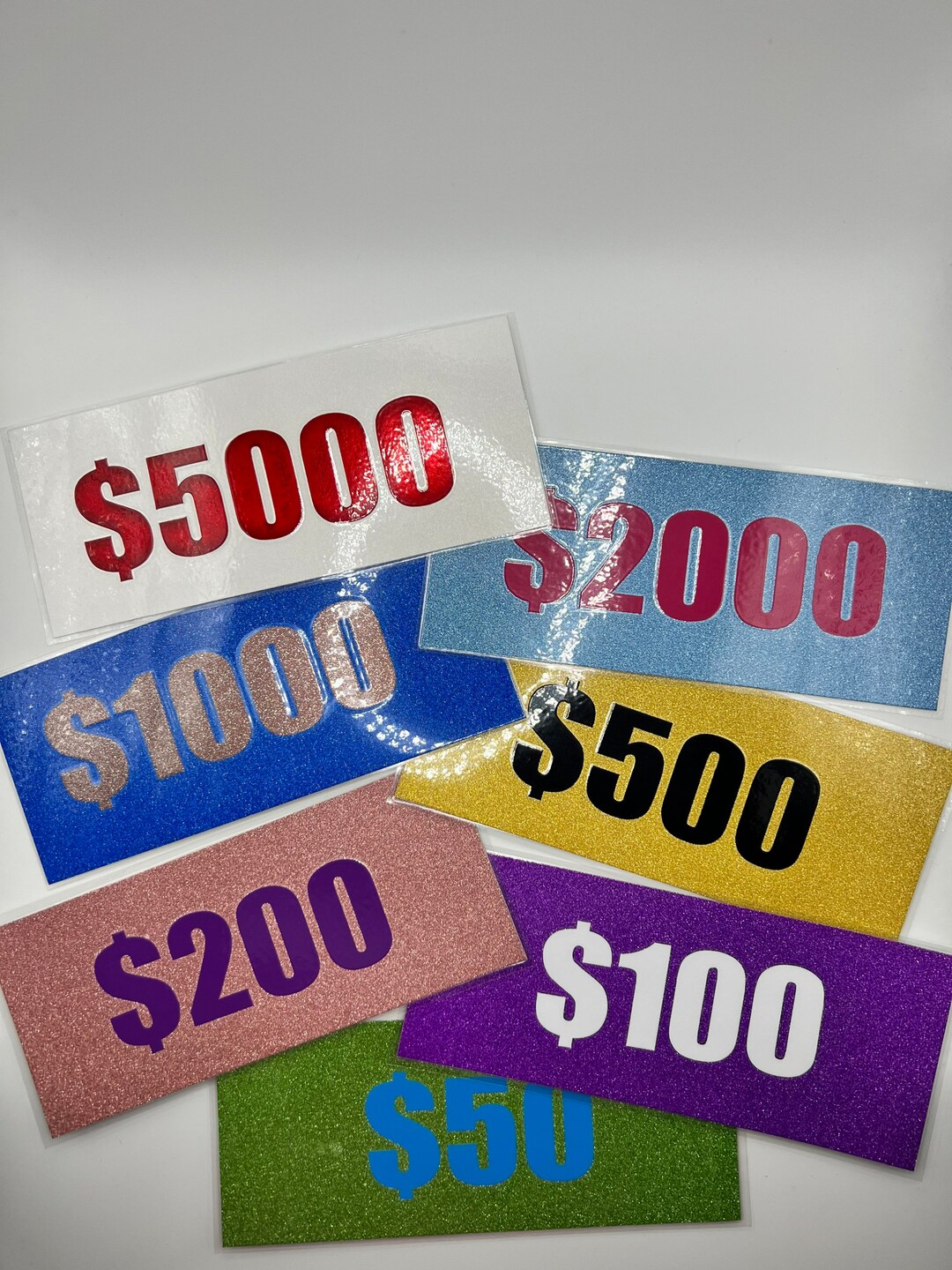 Laminated Prop Money Prop Cash Cash Budget Cash Savings All