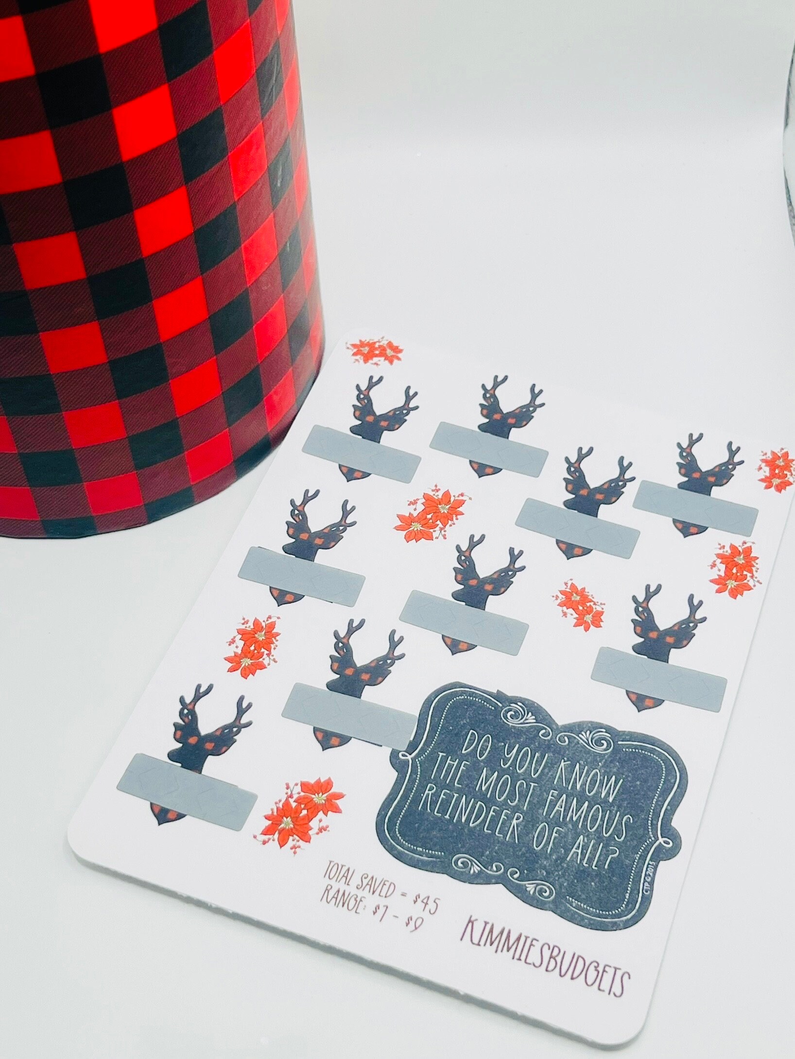 Do You Know the Most Famous Reindeer of All| Christmas Holiday Savings Challenge | Scratch Off | Low Dollar Amounts| Physical Product