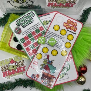 Grinchmas Spiel Box | Save Challenge Spiele | Wie der Grinch Weihnachten stahlen | Physisches Produkt