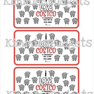 I Love Costco - 3 mini-spaaracties | Uitdaging boodschappen besparen | Groothandelkortingen | Directe digitale download