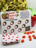 Kimmie's Strawberry Patch Savings Challenge | Strawberry Purse Included | Grab & Save | Game Pieces Included | Game Board | Physical Product