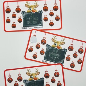 È già Natale? / Rudolph Christmas Reindeer / Mini sfide di risparmio / Include 3 mini sfide di risparmio / Download immediato del PDF