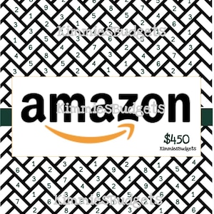 Amazon-spaaruitdaging | Besparingsuitdaging online winkelen | Volledige grootte | A5 | Dashboard inbegrepen | Directe digitale download