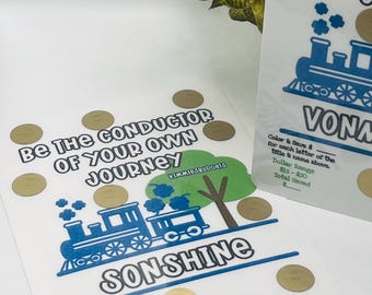 Be Your Own Conductor | Personalized Savings Challenge Color and Save | Scratch and Save