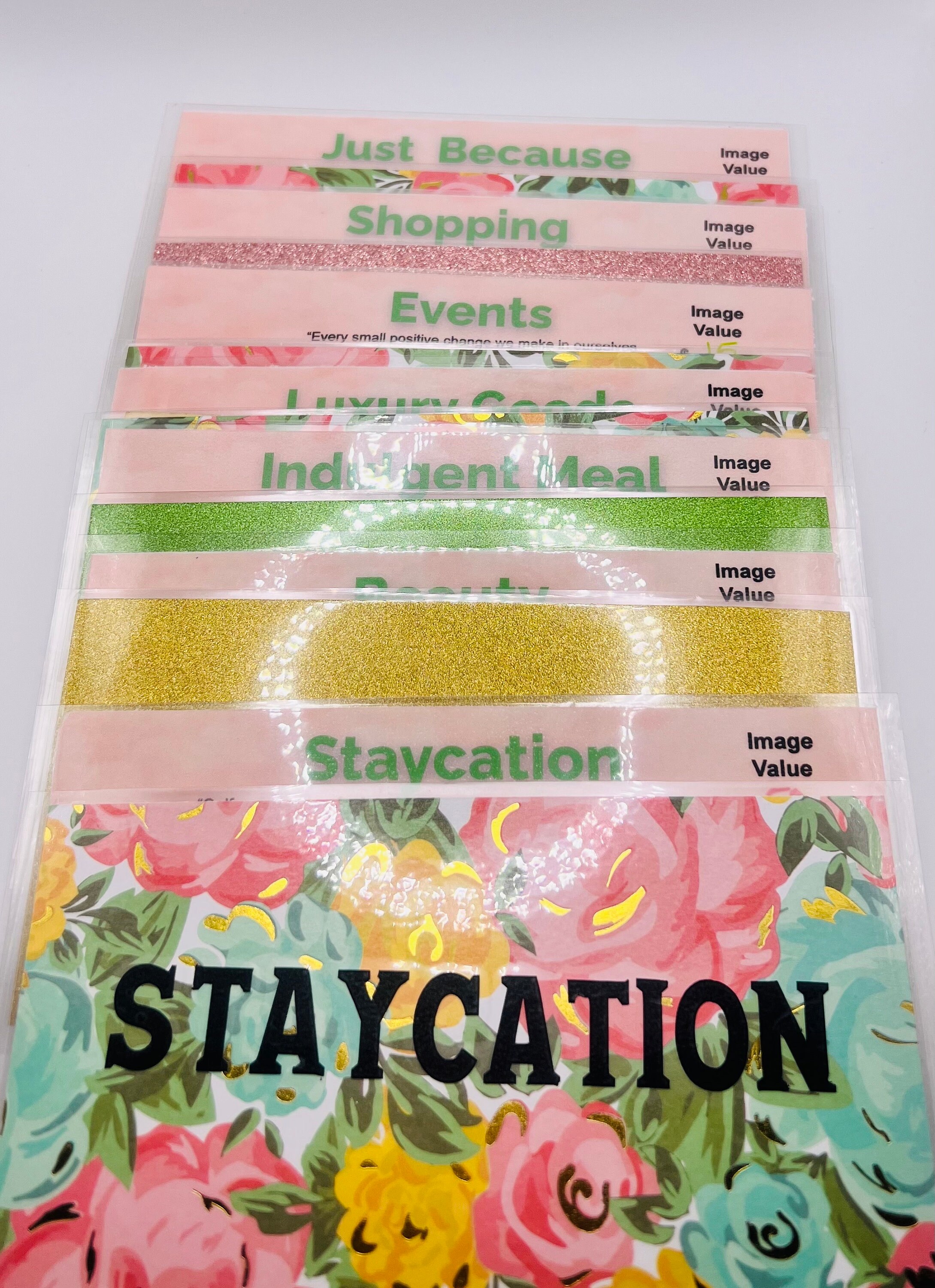 Self Care Binder & Cash Stuffing Envelopes 7 Bundle With Etsy