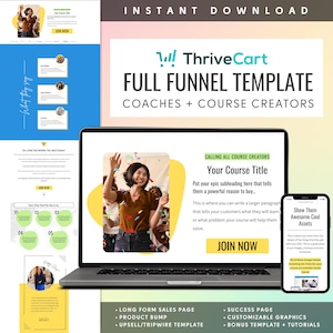 ThriveCart KURSEXPERTE Sales Page Template Tripwire Checkout Funnel