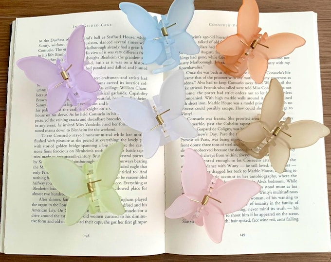 Butterfly hair claw clip | butterfly hair clips, butterfly hair claw, hair clips for girls, hair clips for women, 90s fashion, accessories