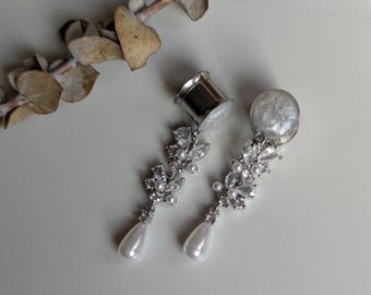 Prachtige kristallen hangers met hangers Speciale gelegenheid voor bruidsvakantie